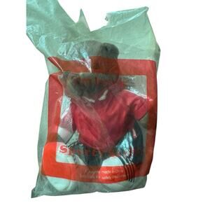 McDonald's 2004 Sporty Stylin' I'm Lovin' It Bear Stuffed Plush Teddy Bear 9.5"